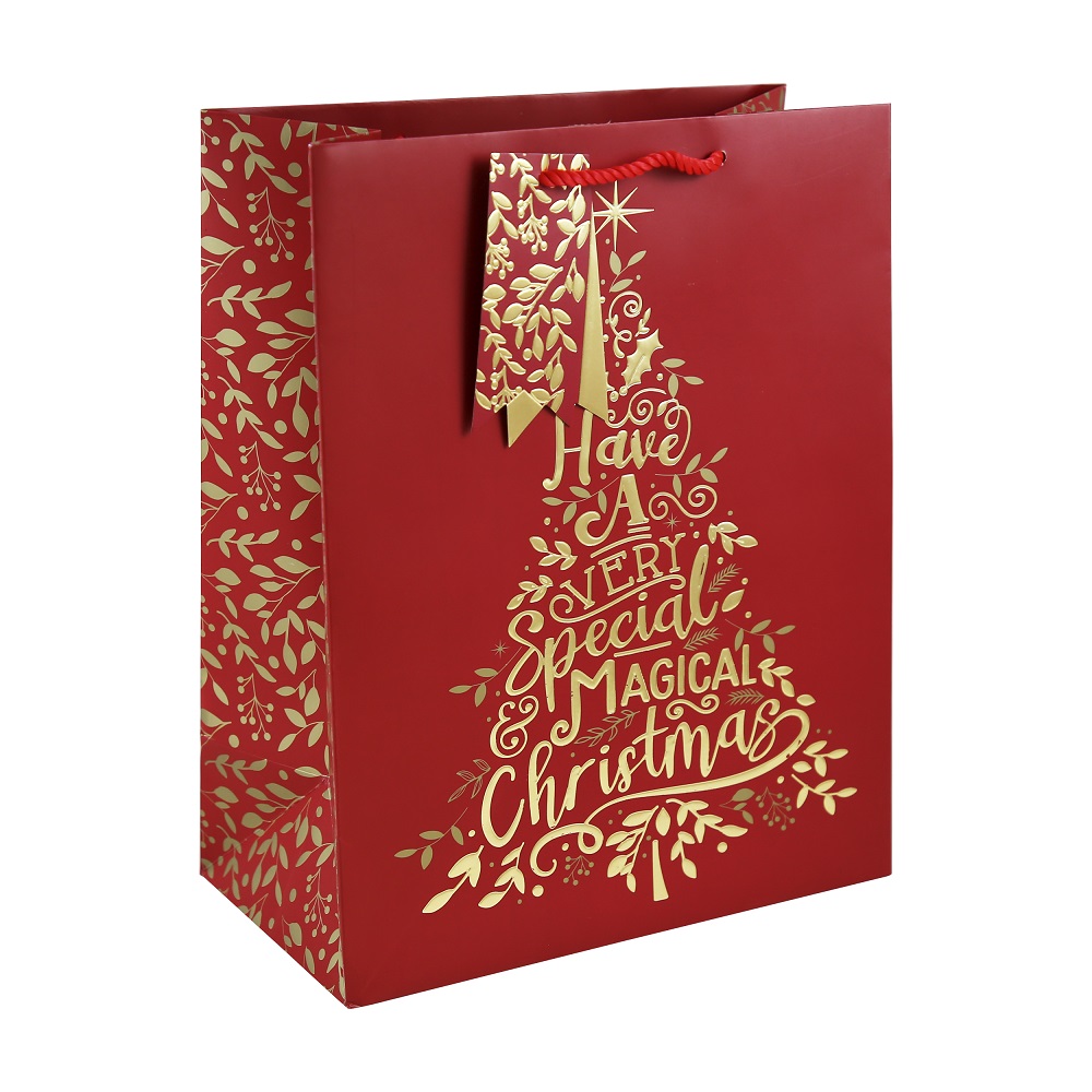 GIFTBAG MAGICAL XMAS LARGE (X-34103-2C)